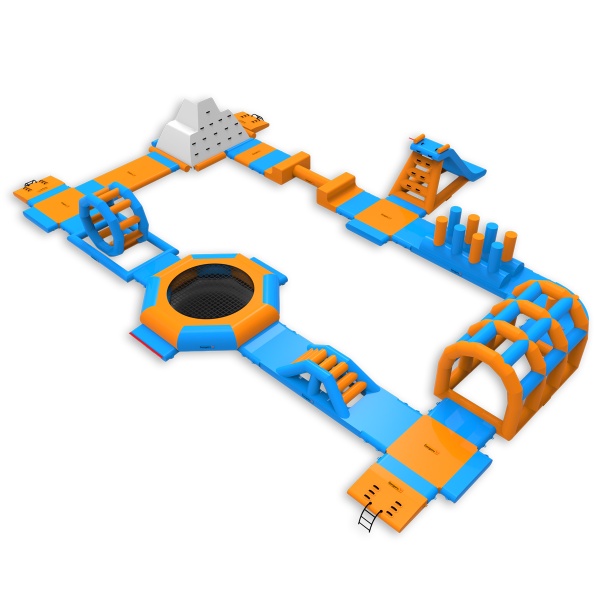 Aufblasbarer Wasserpark Beta (24 x 18 m)