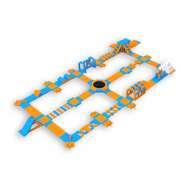 Aufblasbarer Wasserpark Omega (52 x 25 m)