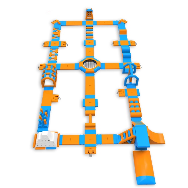 Aufblasbarer Wasserpark Omega (52 x 25 m)