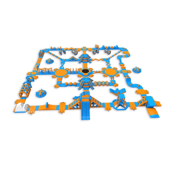 Sigma aufblasbarer Wasserpark (52 x 52 m)