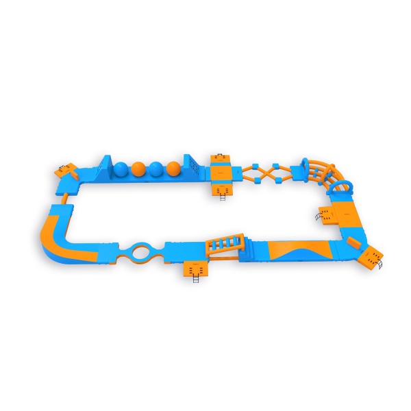 Poseidon aufblasbarer Wasserpark (29 x 14 m)