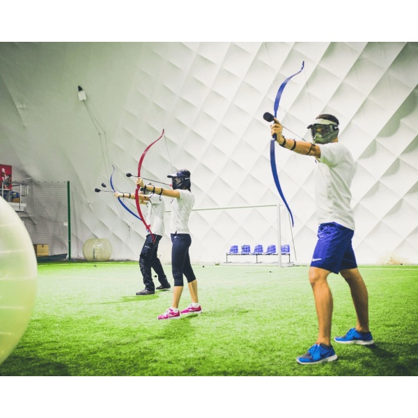 SET Archery Tag Premium 22 lbs - für 12 Spieler - Polsterpfeile