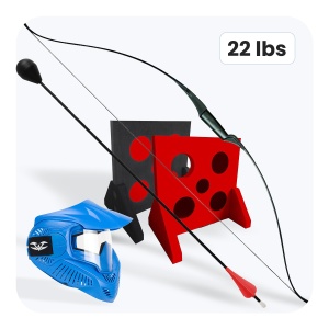 SET Archery Tag Premium 22 lbs - für 12 Spieler - Schnellpfeile