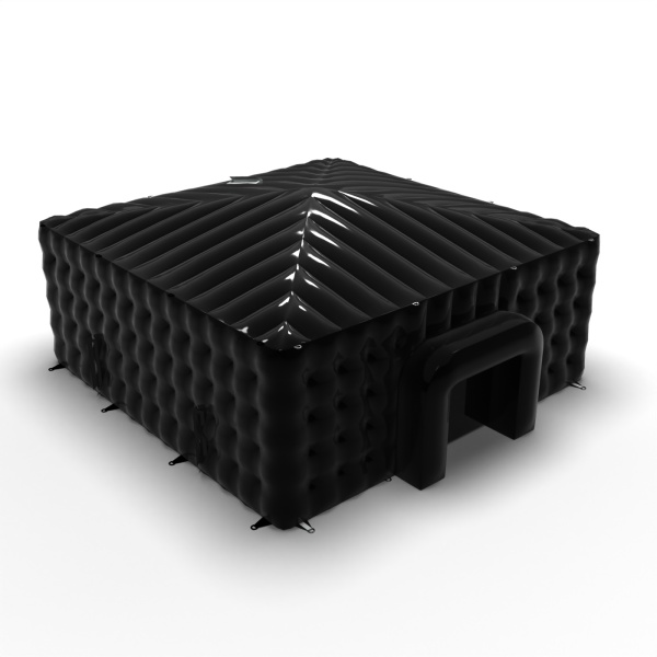 Aufblasbares Eventzelt 4x4 - Schwarz