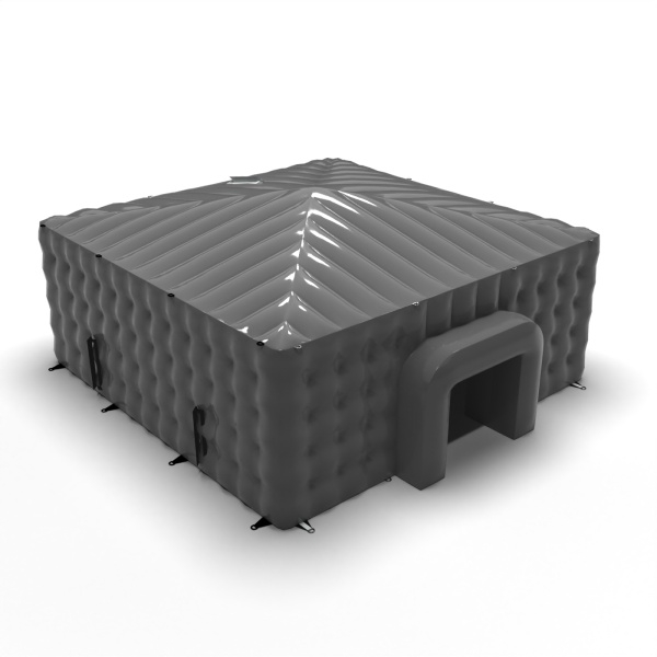 Aufblasbares Eventzelt 10x10 - Grau