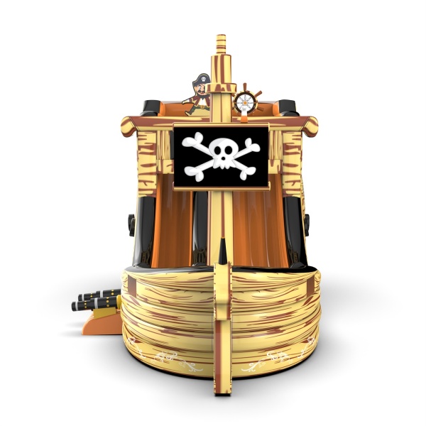 Aufblasbare Rutsche Piratenschiff