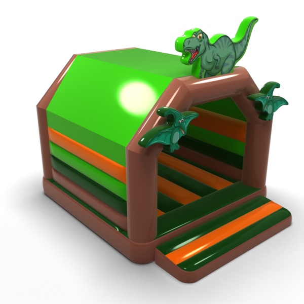Hüpfburg Sprungburg Dino