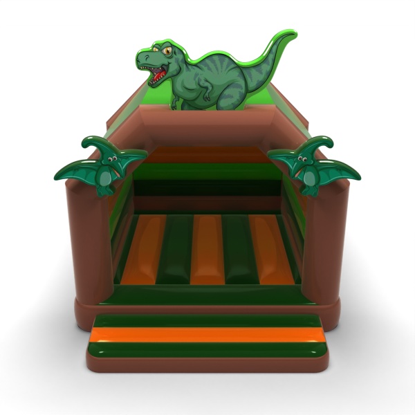Hüpfburg Sprungburg Dino