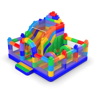 Aufblasbarer Spielplatz 6x6...