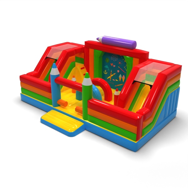 Aufblasbarer Spielplatz - Buntstifte
