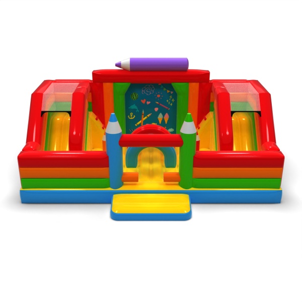 Aufblasbarer Spielplatz - Buntstifte