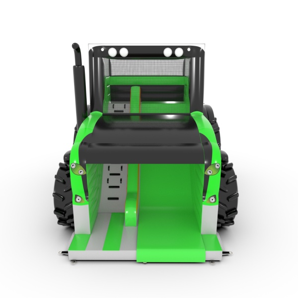 Aufblasbare Rutsche Traktor