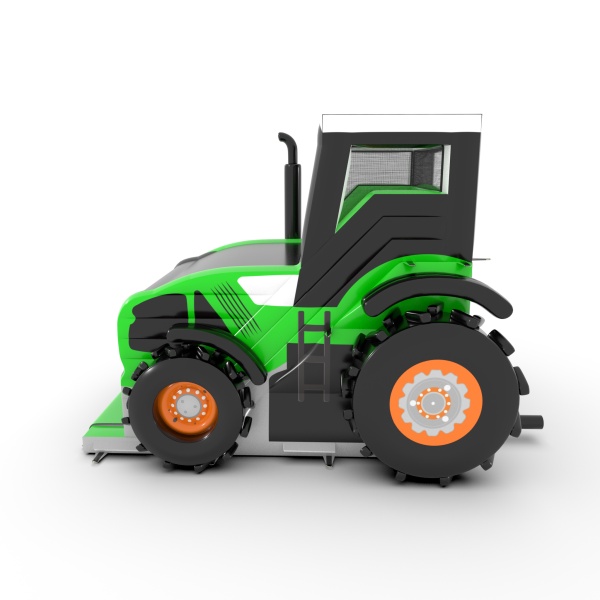 Aufblasbare Rutsche Traktor