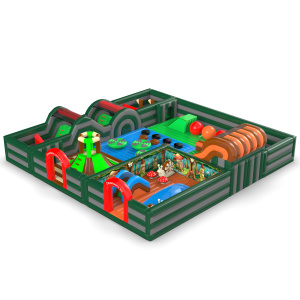 Aufblasbarer Wasserpark mit...