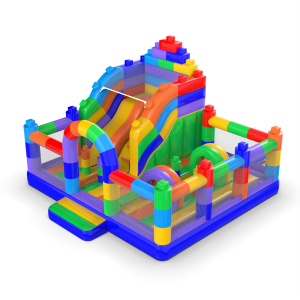6x6 aufblasbarer Spielplatz...