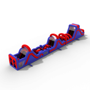 Ninja aufblasbare Hindernisbahn "Long" - 30m