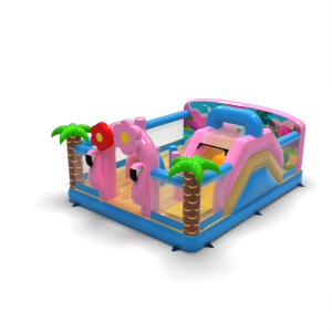 6x5 aufblasbarer Spielplatz mit hawaiianischem Thema