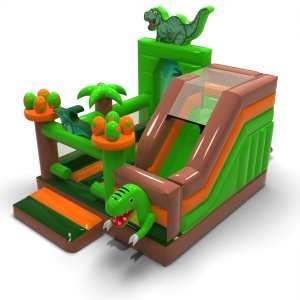 Hüpfburg mit Rutsche -...