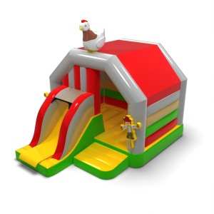 Bauernhaus - Hüpfburg mit...