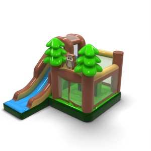 Wald-Hüpfburg-Kombination