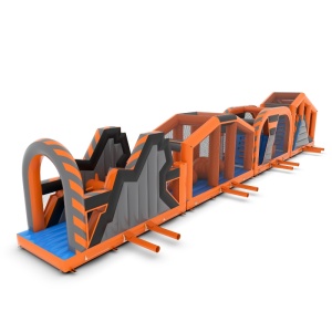 Aufblasbare Hindernisbahn...