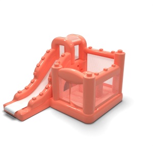 Kleine Hüpfburg mit Rutsche...