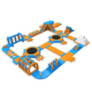 Aufblasbarer Wasserpark Epsilon (30 x 24 m)