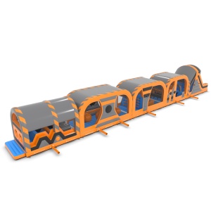 Aufblasbare Hindernisbahn...