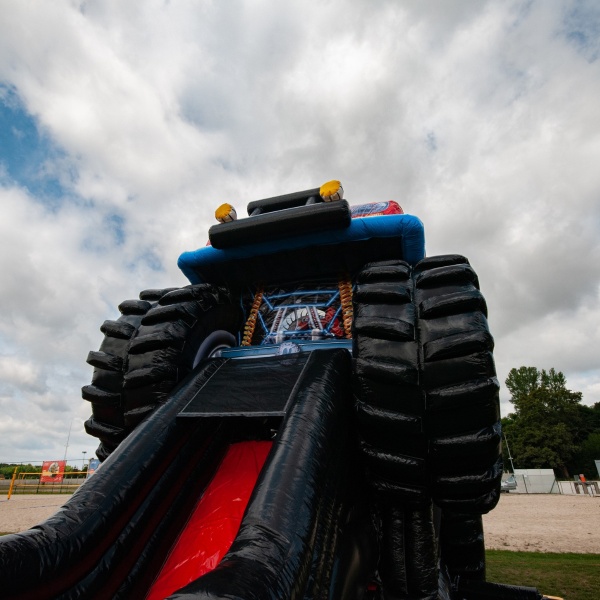 Hüpfburg Monster Truck - Rutsche
