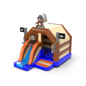 Aufblasbare Piratenhütte...