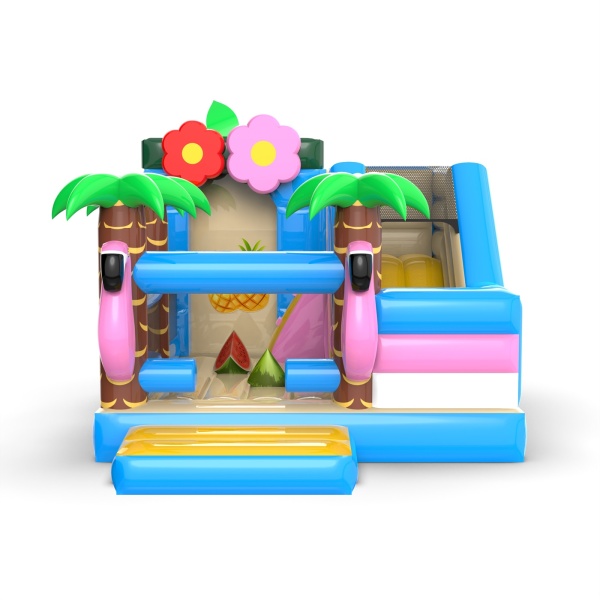 Aufblasbares Spielgerät mit Rutsche - Hawaii-Combo