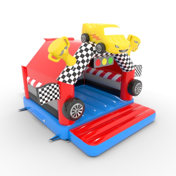 Hüpfburg 4,5x3,6 im Auto-Motiv