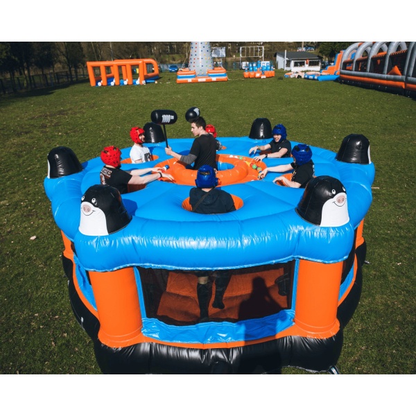Hüpfburg Maulwurfjagd XXL
