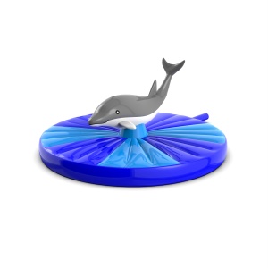 Aufblasbarer Delfin -...