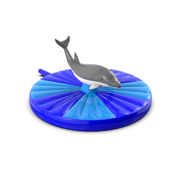Aufblasbarer Delfin - Rodeo-Delfin