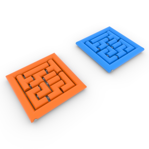 Aufblasbares Puzzle