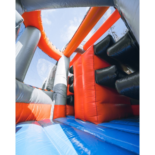 Aufblasbarer Hindernisparcours CrashRunner - 24 m