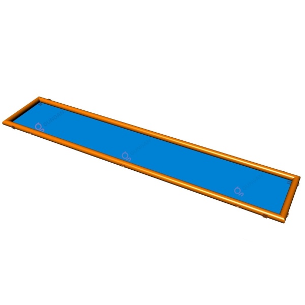 Skimboard-Bahn mit rutschfestem Material - 15 m