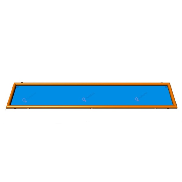 Skimboard-Bahn mit rutschfestem Material - 15 m