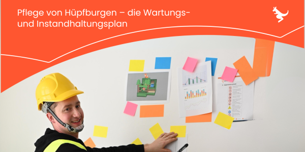 Pflege von Hüpfburgen – die Wartungs- und Instandhaltungsplan