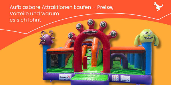 Aufblasbare Attraktionen kaufen – Preise, Vorteile und warum es sich lohnt